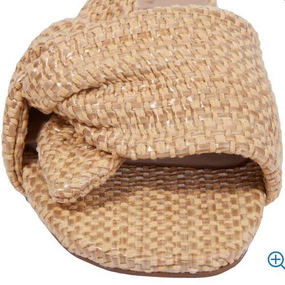 Katy Perry Collections Tan Woven Bow Sandals - Picture 3 of 8